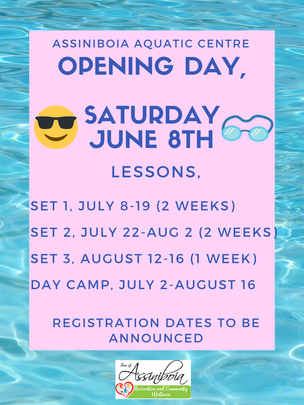 Swimming Lesson & Day Camp Registration